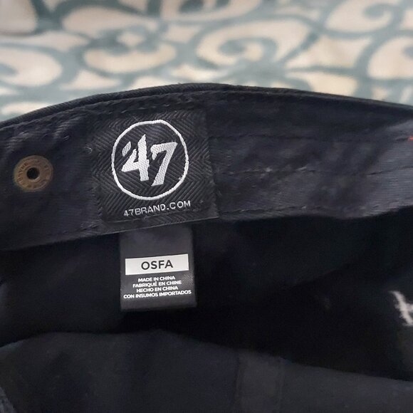 ’47 Brand MLB Los Angeles Dodgers Team Logo Clean Up Hat - Picture 5 of 7